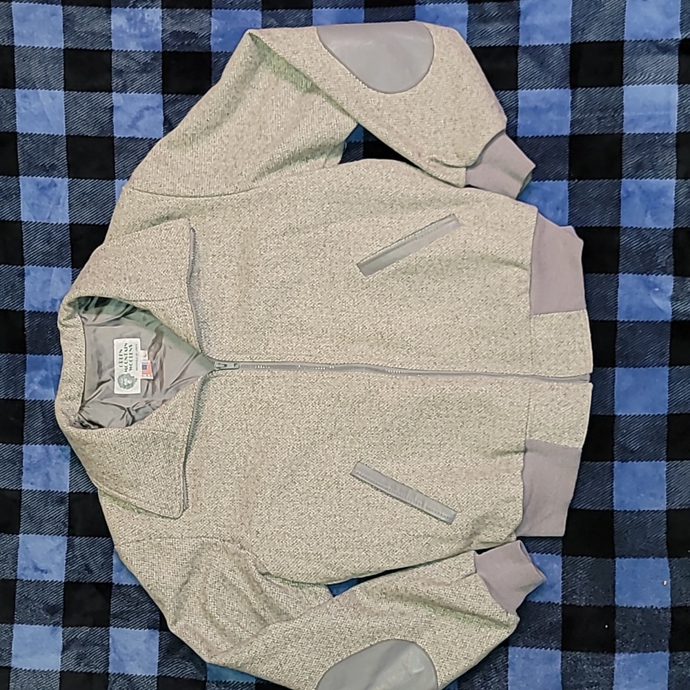 Vintage. Made in USA. Green Mountain Woolens. Bomber jacket. Women's Large